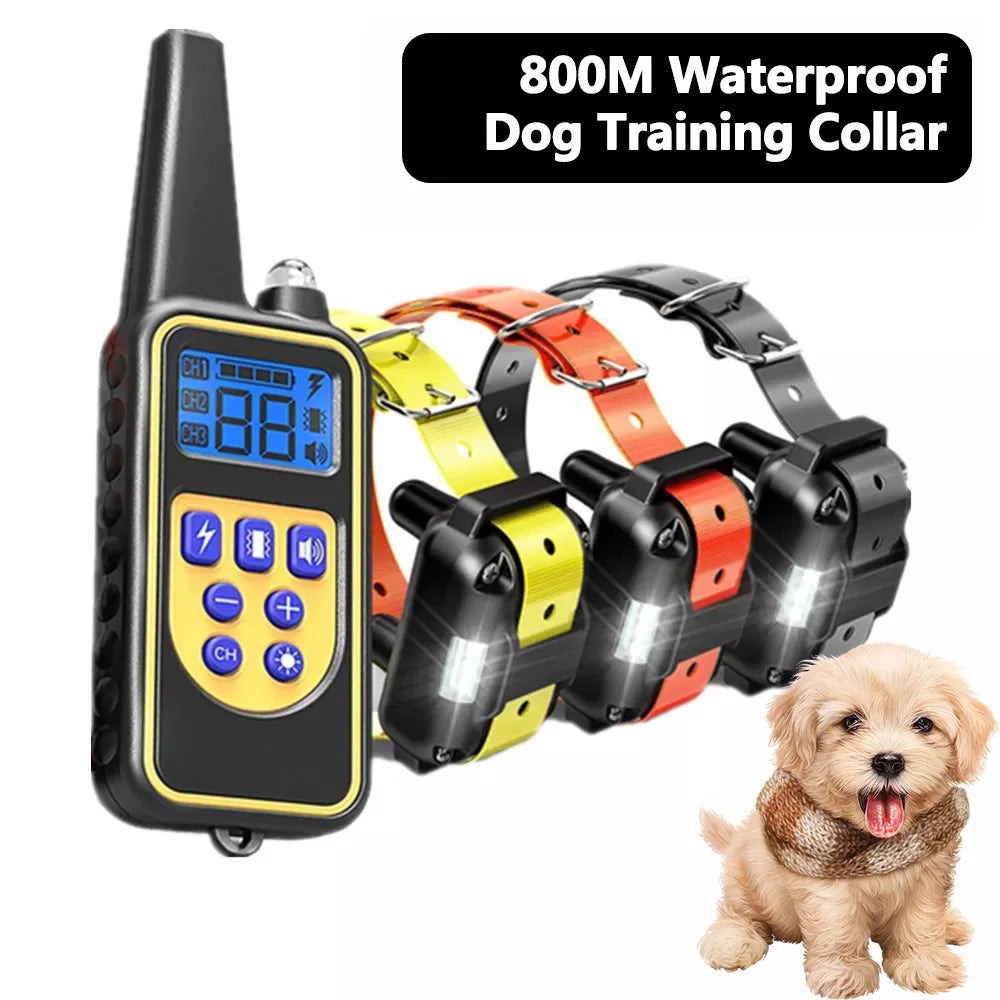 PuPoPan Dog Shock Collar New Edition Training Collar Waterproof IPX7