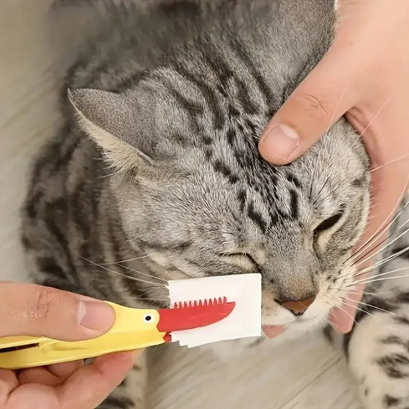Soft Silicone Eye Cleaning Brush For Cat Dog Tear Marks