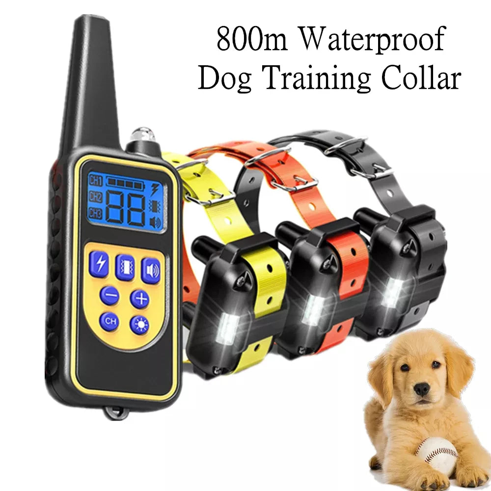 PuPoPan Dog Shock Collar New Edition Training Collar Waterproof IPX7
