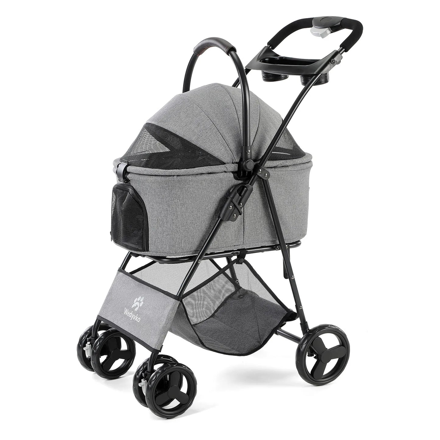 3 in 1 Pet Stroller With Removable Carrier All Terrain