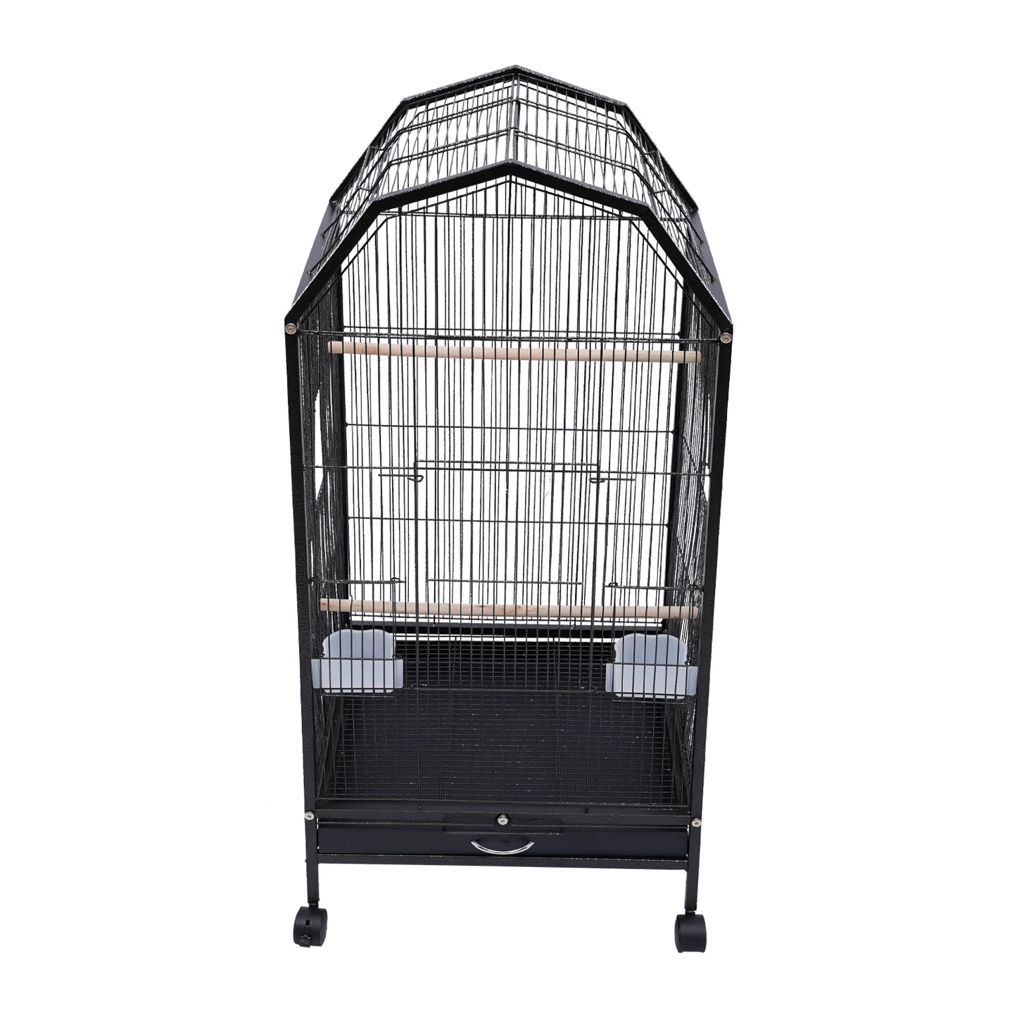 Iron Bird Cage for Parrots and Finches Pet Supply Stand