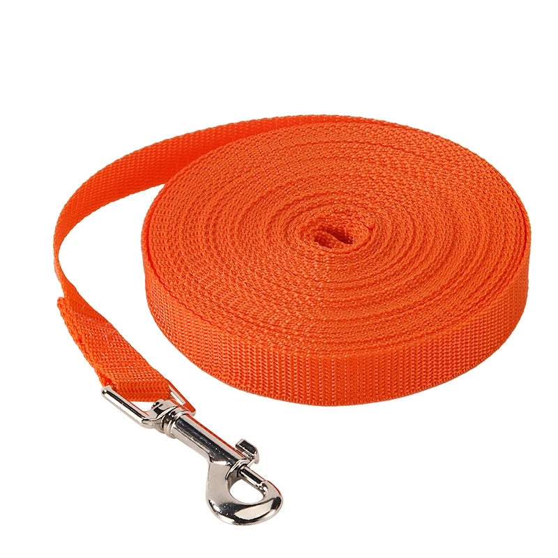 Nylon Dog Leash for Extended Training and Outdoor Walks