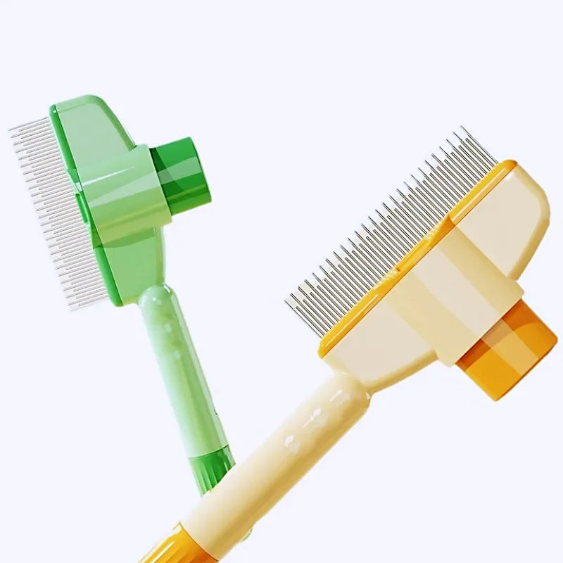 Self Cleaning Dog Grooming Comb Brush for Pet Hair Removal