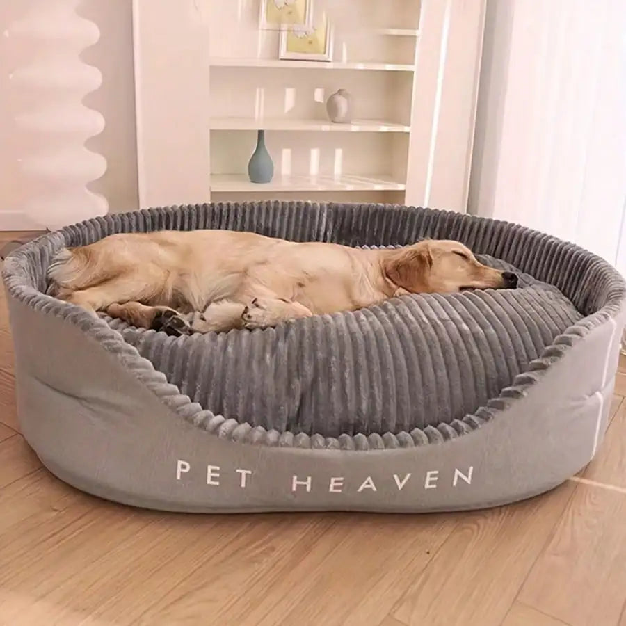 Machine Washable Soft Cozy Pet Bed All-Season Indoor Outdoor Use