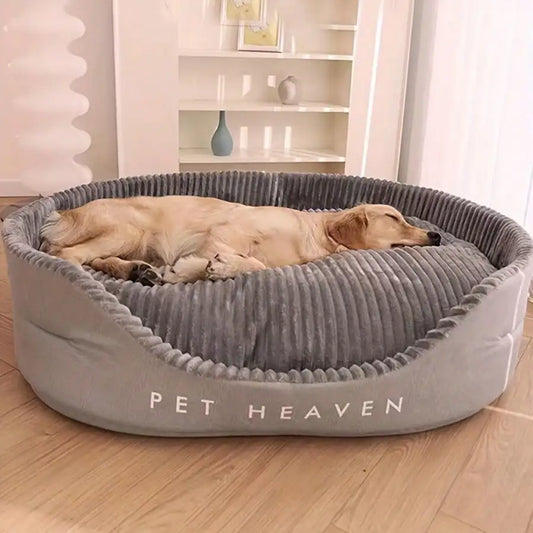 Machine Washable Soft Cozy Pet Bed All-Season Indoor Outdoor Use