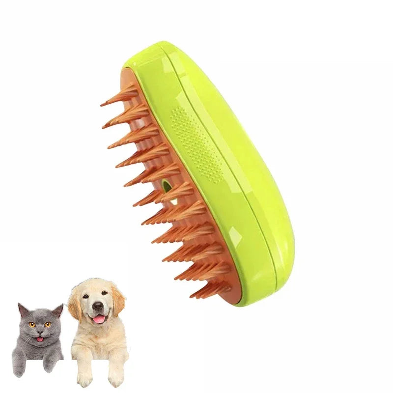 Steamy Brush Electric Sprayer For Cat And Dog Massage